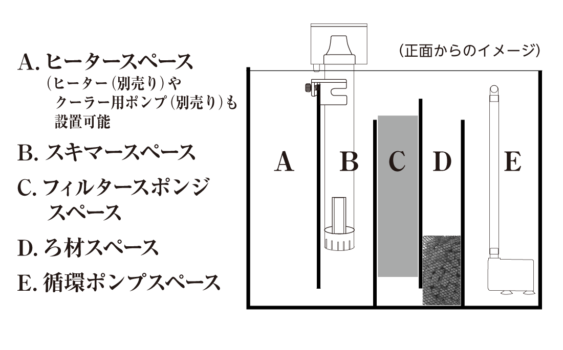 リアサンプシステム図
