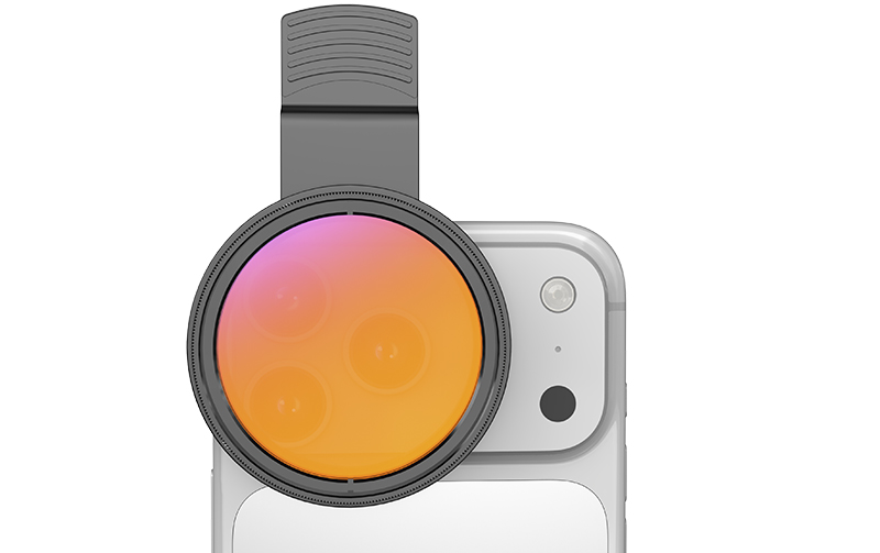 コーラルレンズV3装着イメージ